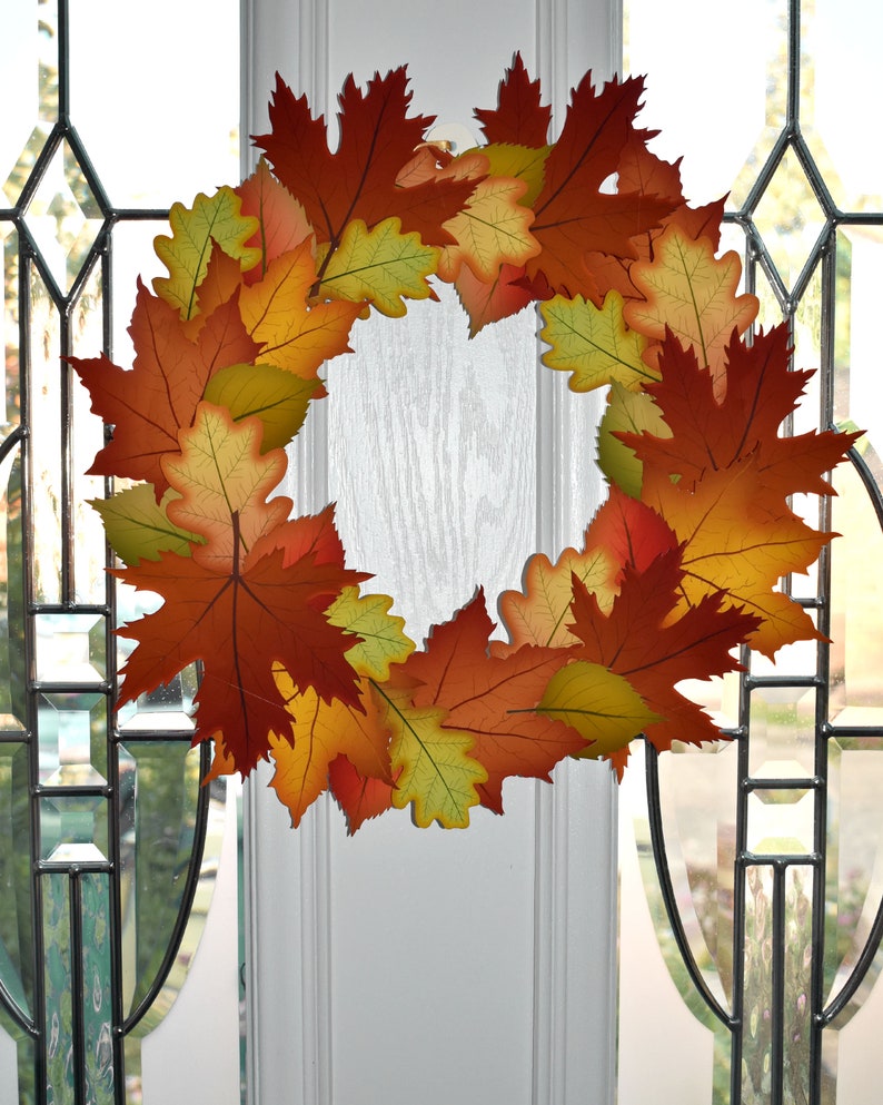 Printable Autumn Fall Wreath image 8