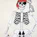 Printable Skeleton Decoration &amp; Pirate Skeleton Decoration - Etsy