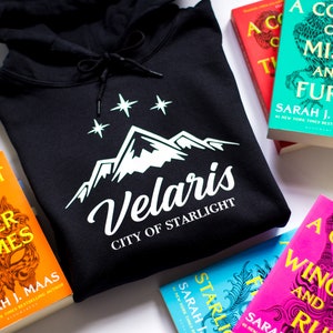 ACOTAR Velaris Clothing | Multiple Colours | Hoodie and T-shirt ACOMAF Rhysand & Feyre | Sarah J Maas