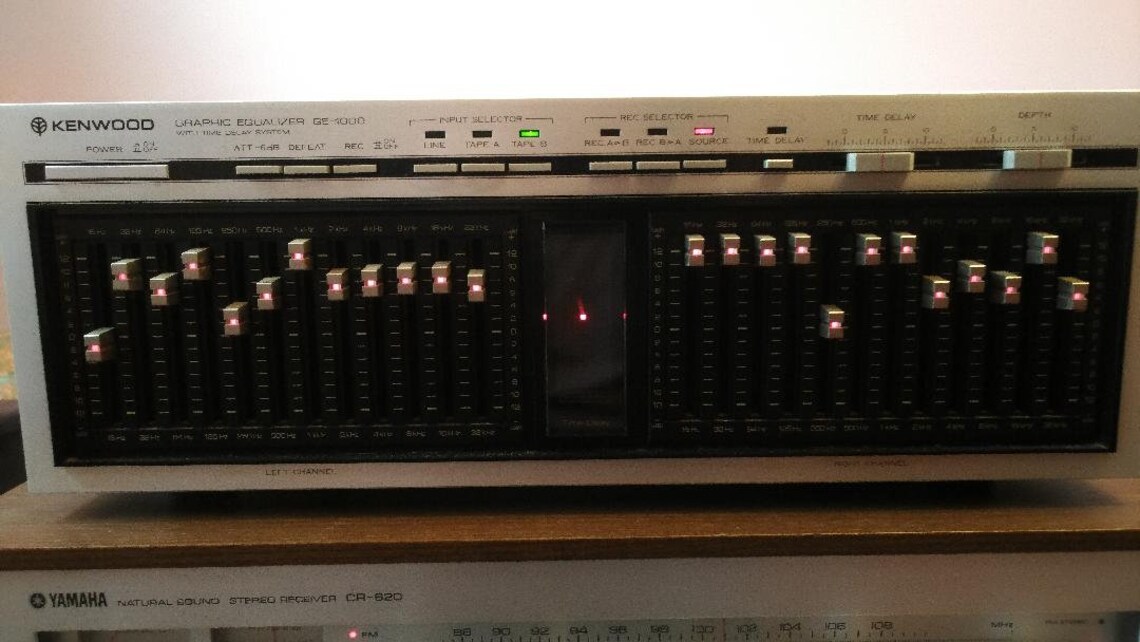 Kenwood GE1000 equalizer in excellent condition Etsy