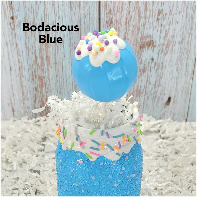 Fake Cake Pop for 80s Themed Party Décor, Candy Party, Sweet One, Baby