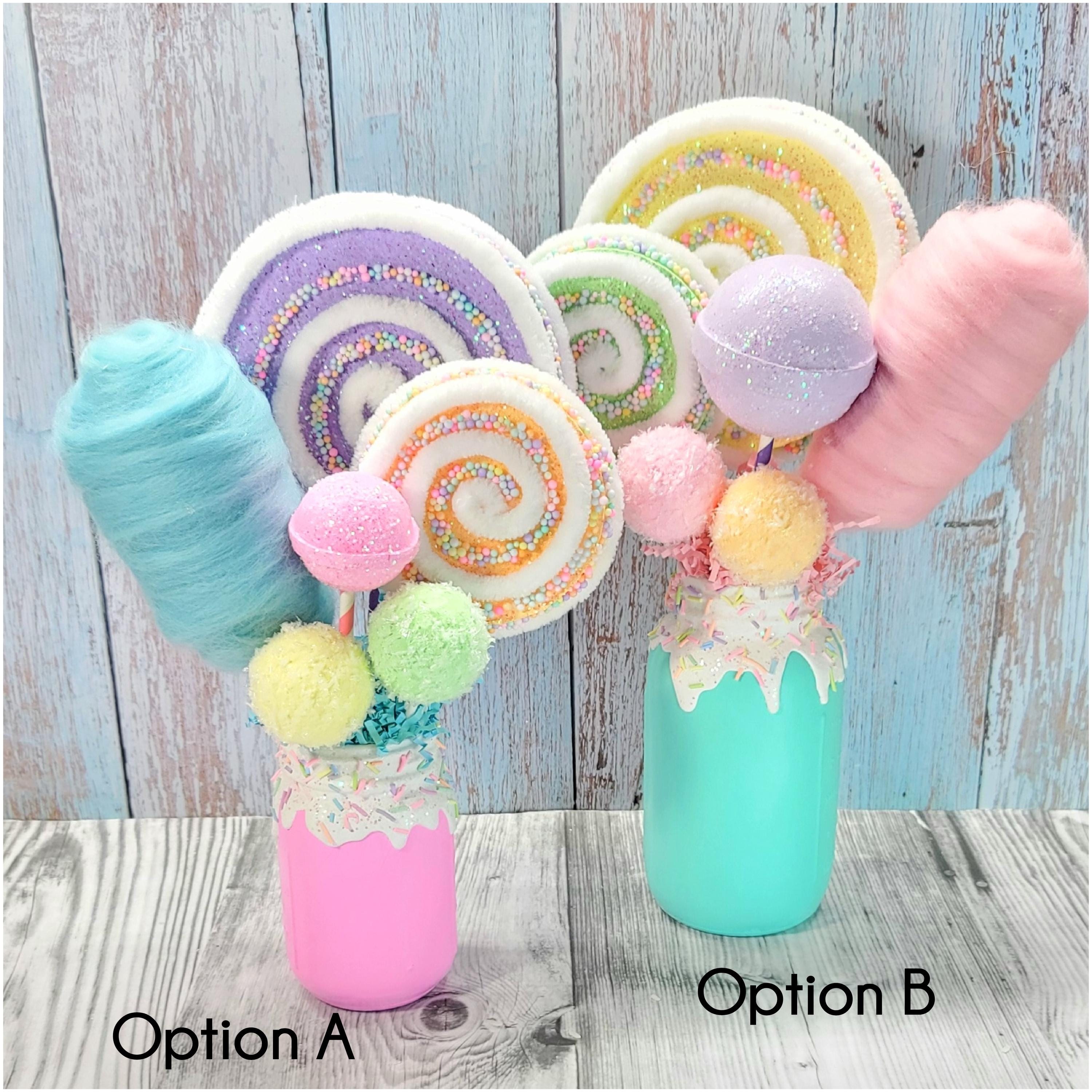 Candy Themed Centerpiece 