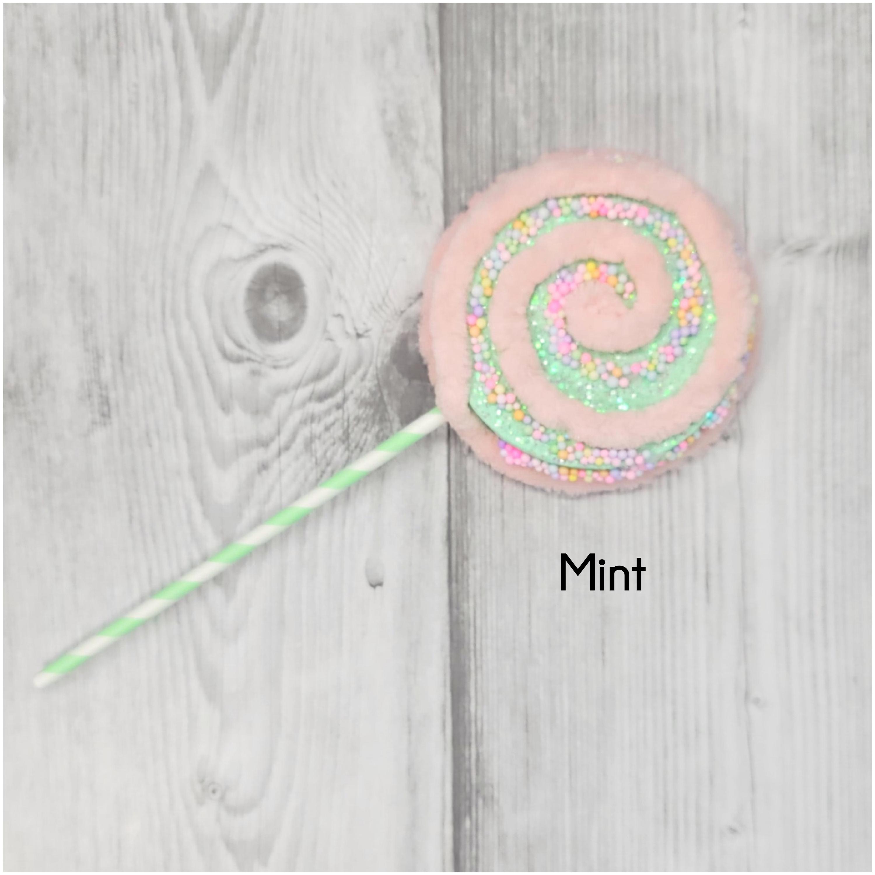Cotton Candy Lollipop