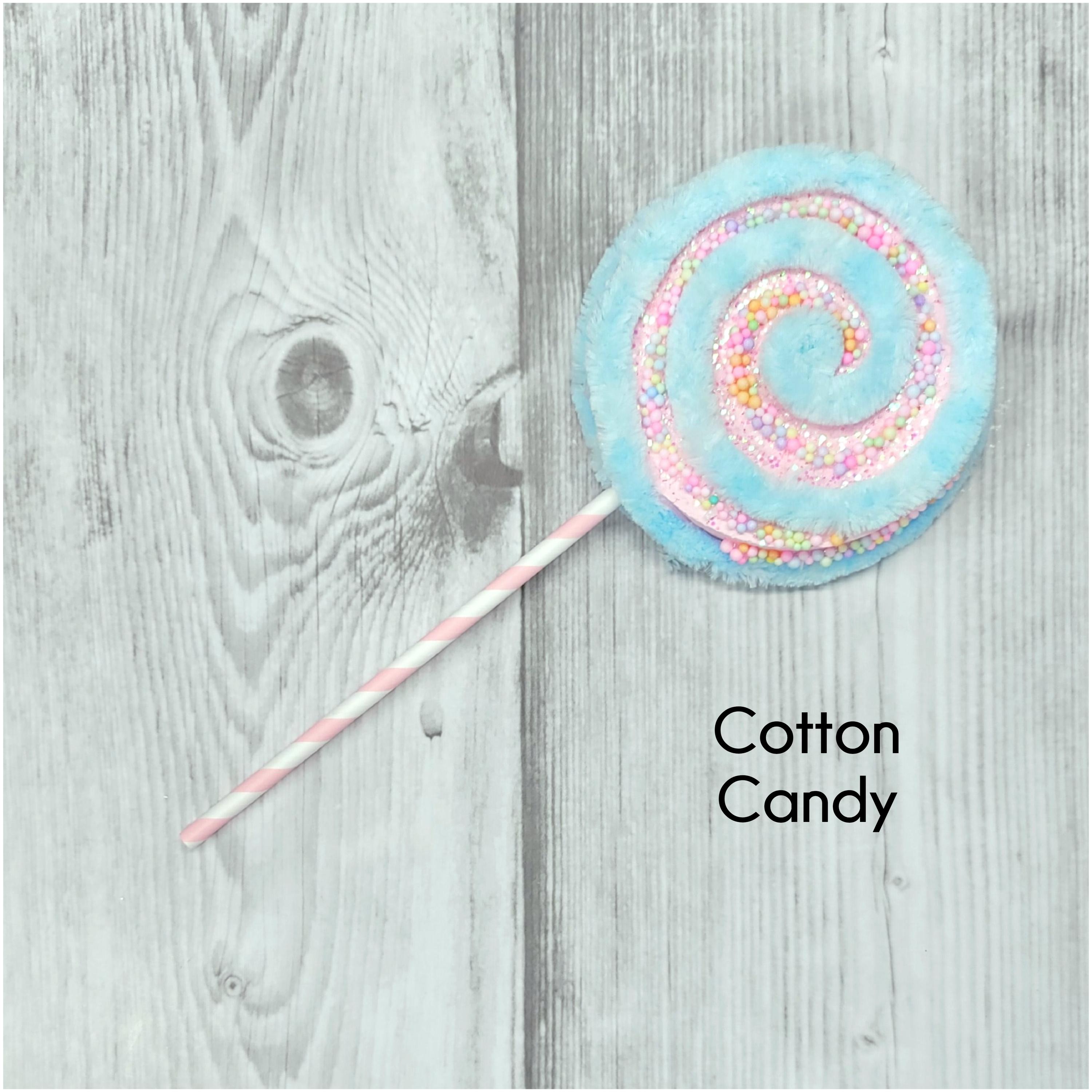 Cotton Candy Lollipop