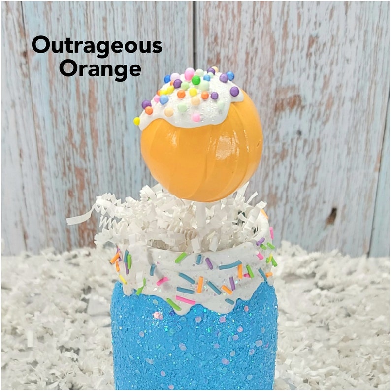 Fake Cake Pop for 80s Themed Party Décor, Candy Party, Sweet One, Baby