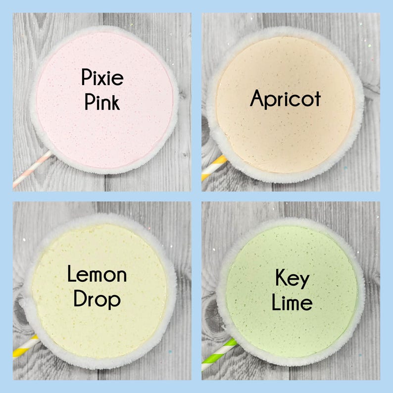 Candythemed Centerpiece Pastel Fake Lollipops & Cotton Candy