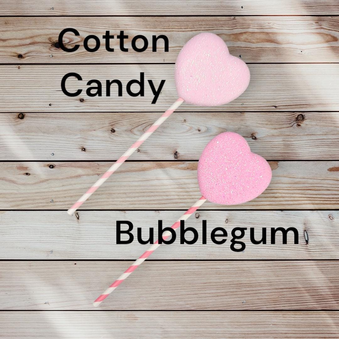 Candy Heart lollipops