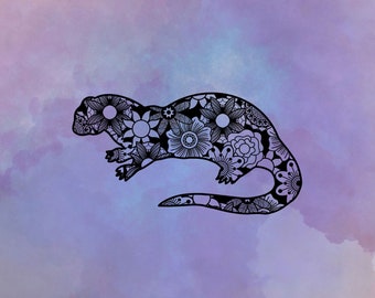Download Otter Mandala Etsy