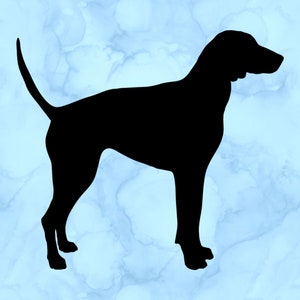 American foxhound decal