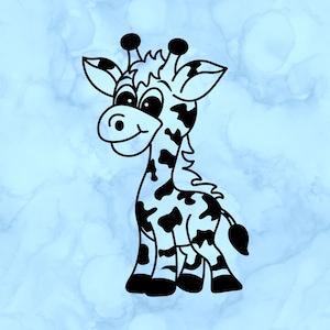 Giraffe decal