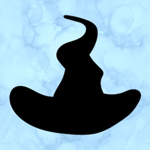 Witch hat decal