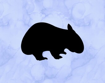 wombat apple laptop sticker wombat apple laptop sticker