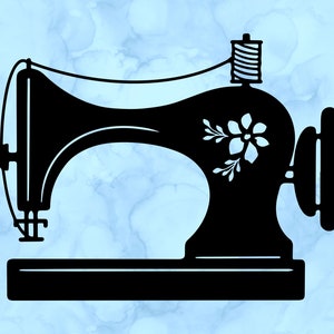 B&C Sewing Machine Vinyl Sticker