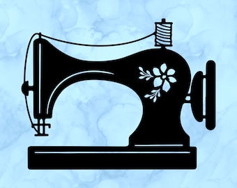 Sewing machine decal