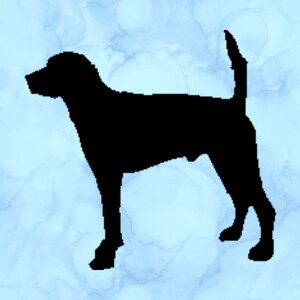 English foxhound decal