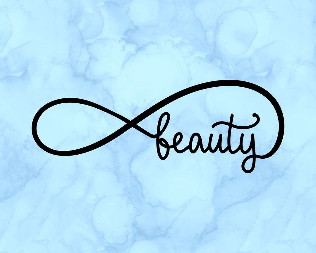 Infinity Beauty Decal - Etsy