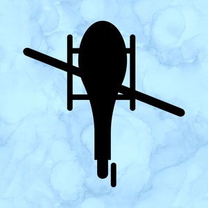 Helicopter decal