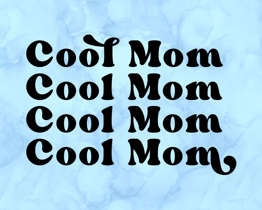 Cool Mom Decal - Etsy