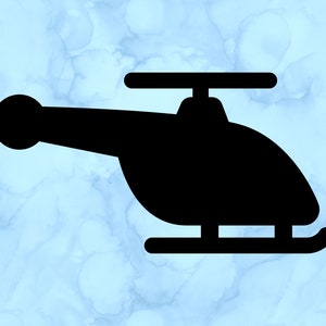Helicopter decal