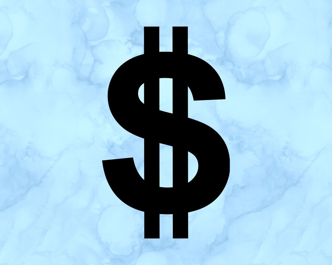 Dollar Sign Decal - Etsy