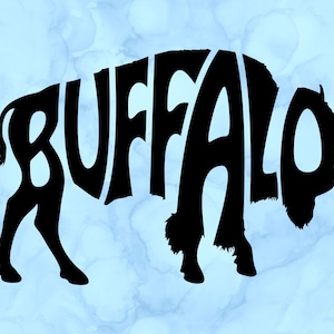 Buffalo decal