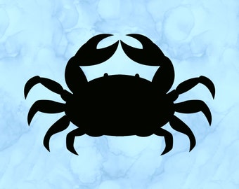 Crab decal