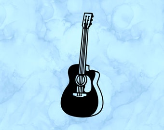 Guitar decal