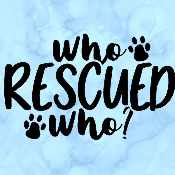Who rescued who decal