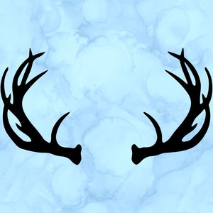 Antlers decal