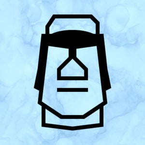 Moai decal