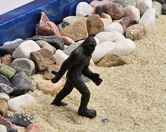 Mini bigfoot figurine VERY SMALL