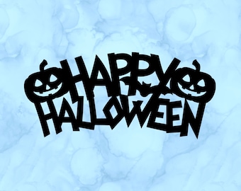 Happy Halloween decal