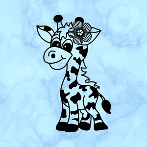 Giraffe decal