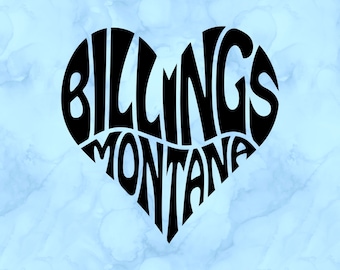 Billings, Montana decal