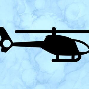 Helicopter decal