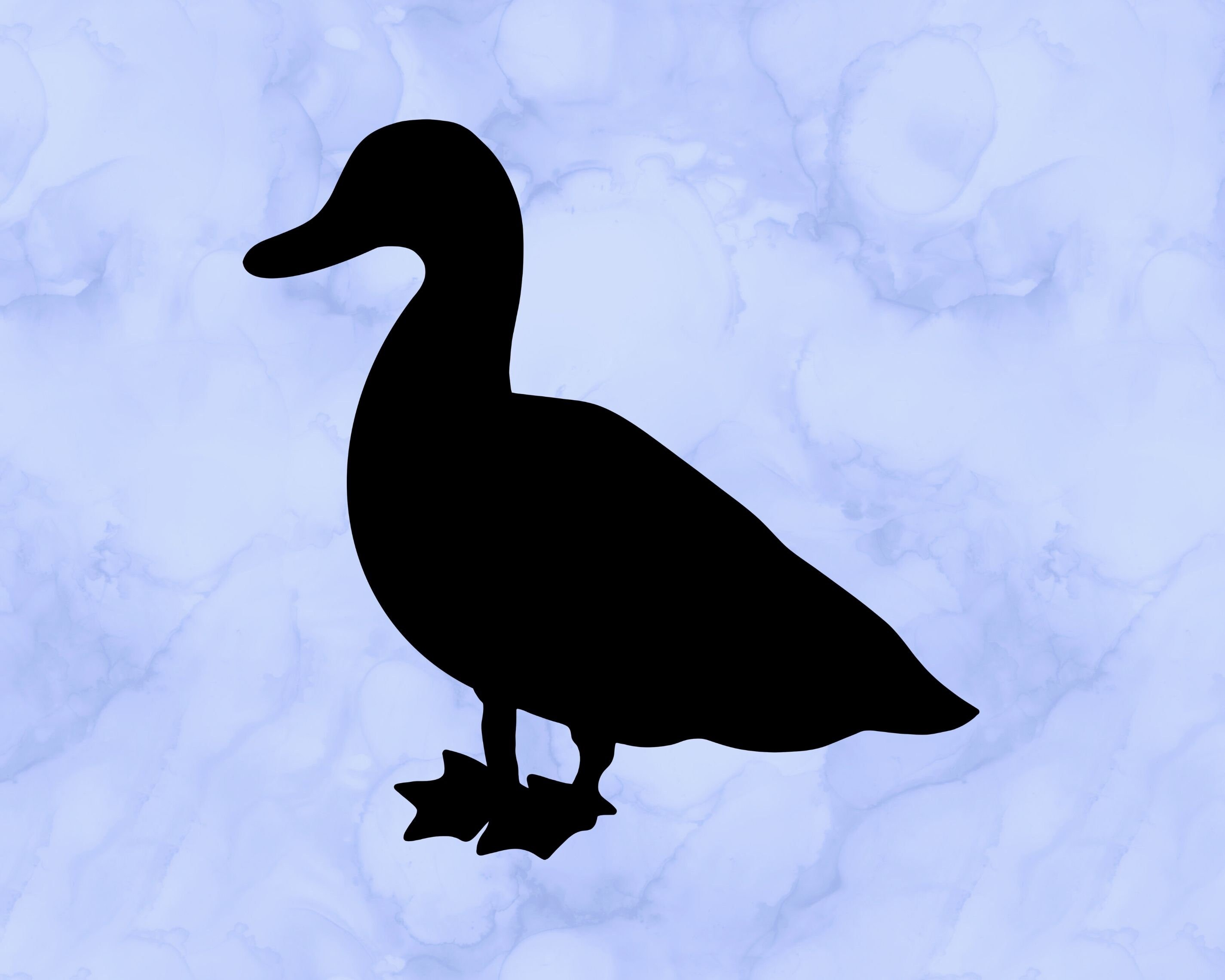 Duck decal Etsy