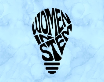Women in science decal