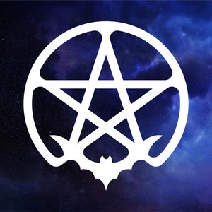 Pentagram decal