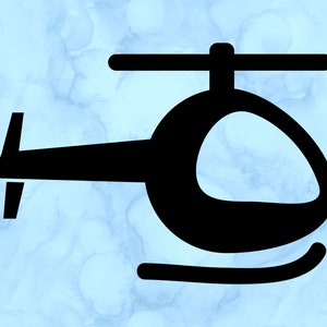 Helicopter decal