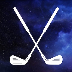 Golf clubs decal