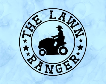 The lawn ranger decal