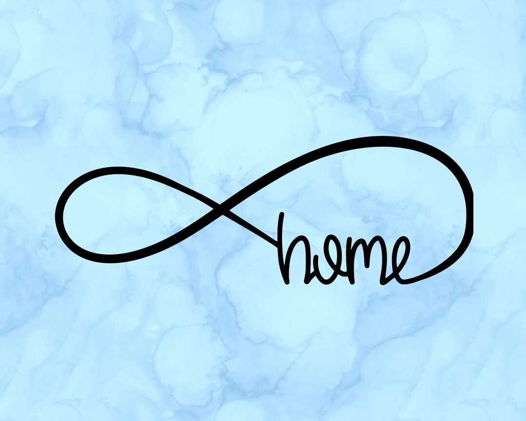 Infinity Home Decal - Etsy