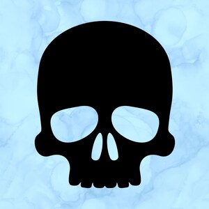Skull decal