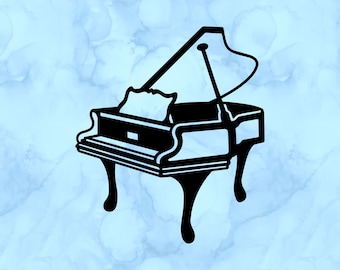 Piano decal