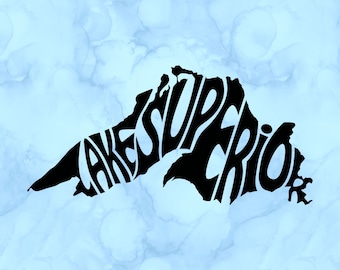 Lake Superior decal