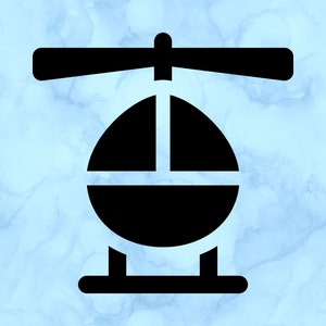 Helicopter decal