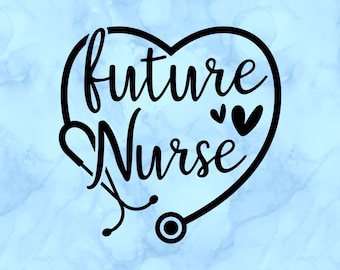 Future nurse decal