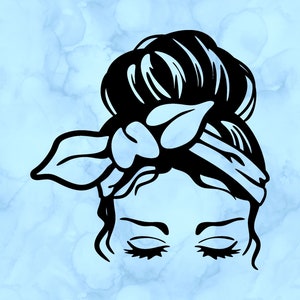 Woman decal