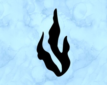 Seaweed decal