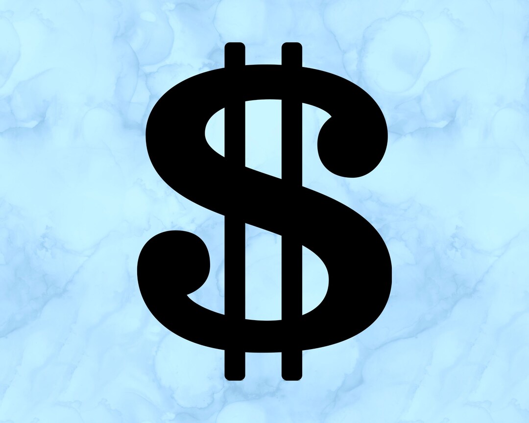 Dollar Sign Decal - Etsy